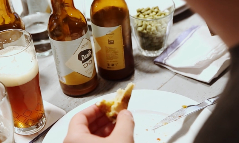 Danilo bier van Pronck en De Pizzabakkers Danilo bier van Pronck en De Pizzabakkers